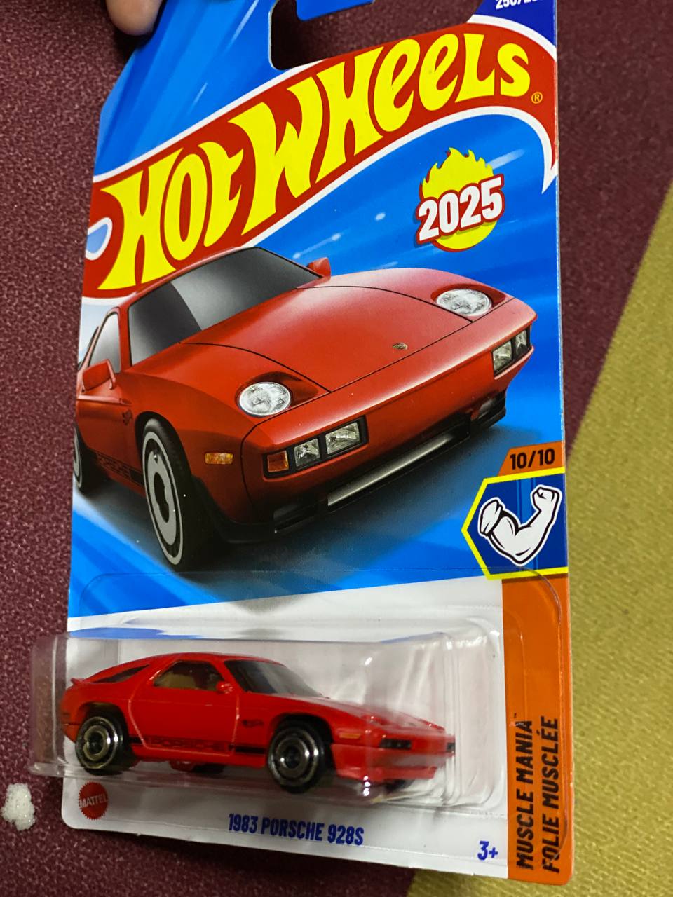 Hot Wheels 1983 Porsche 928S Die-Cast Car – Red 1:64 Collectible Model