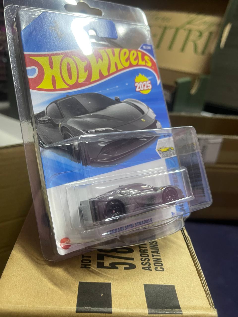 Hot Wheels Ferrari SF90 Stradale 2022 – Black Factory Fresh Die-Cast 1:64 Collectible