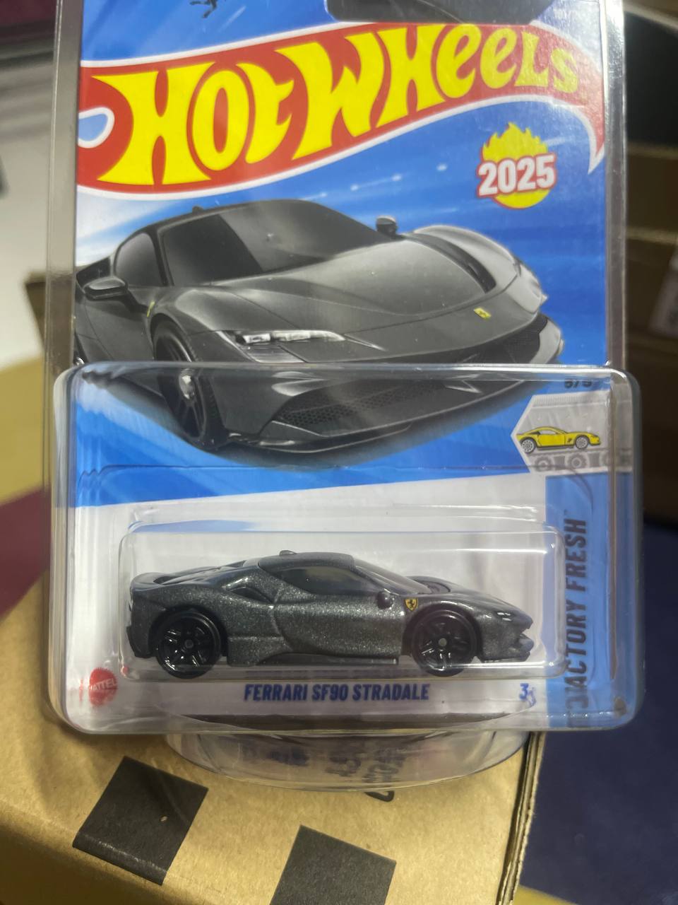 Hot Wheels Ferrari SF90 Stradale 2022 – Black Factory Fresh Die-Cast 1:64 Collectible