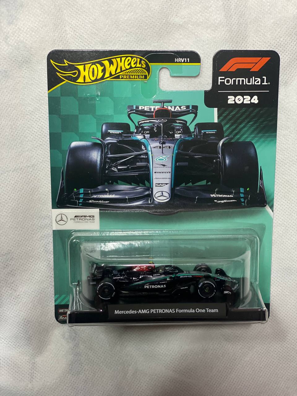 Hot Wheels Premium – Mercedes-AMG Petronas Formula One Team (F1 2024 Edition)