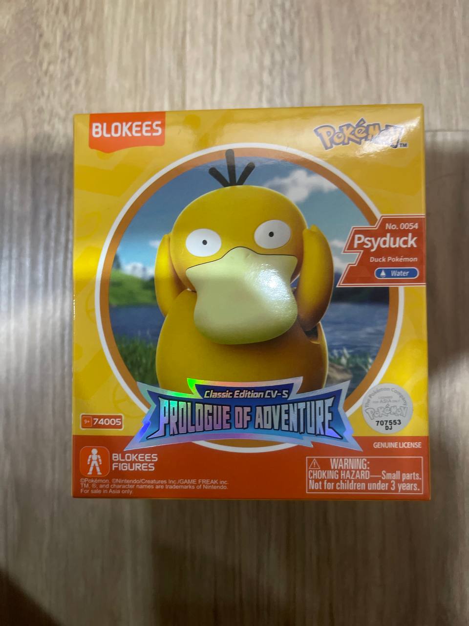Blokees Pokémon Psyduck Figure – Classic Edition CV-S “Prologue of Adventure”