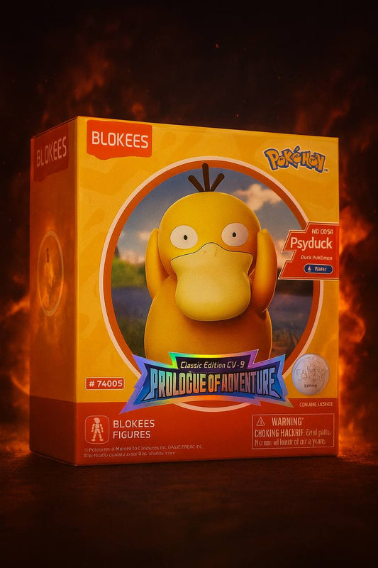 Blokees Pokémon Psyduck Figure – Classic Edition CV-S “Prologue of Adventure”