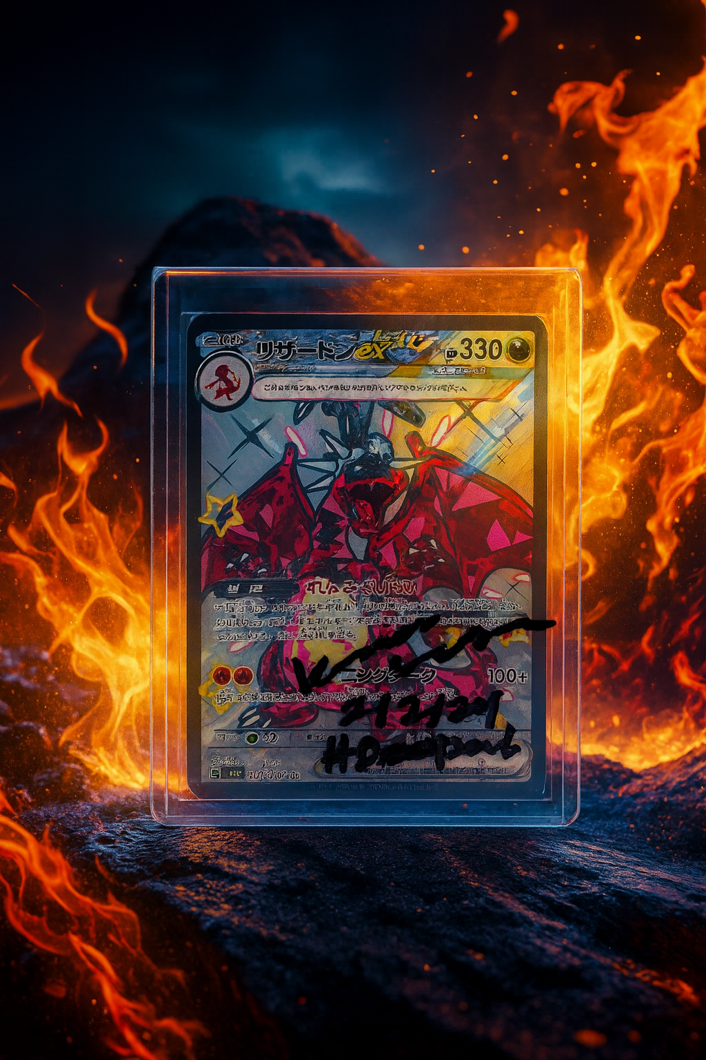 Pokémon TCG Charizard ex Shiny Terastal SSR Japanese SV4a 331/190